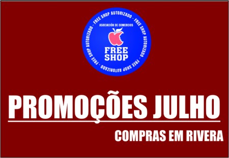 Confira as ofertas do mês nos Free Shops De Rivera